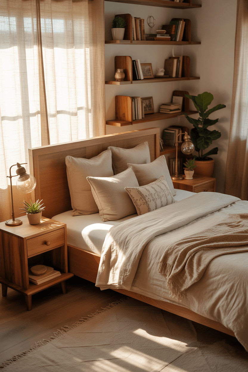 20 Earthy Bedroom Ideas to Create a Calm and Cozy Retreat