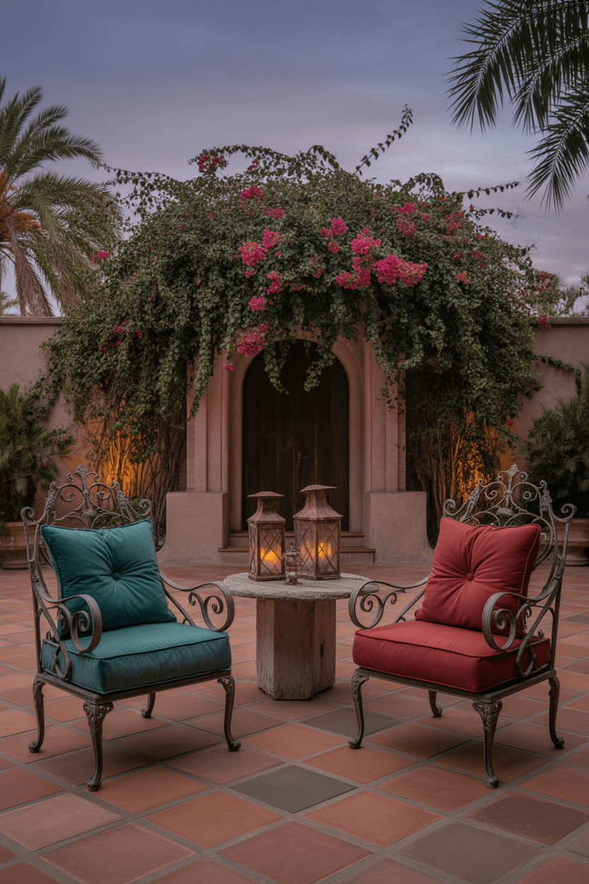 24 Dreamy Patio Ideas to Create a Hacienda Style Outdoor Escape
