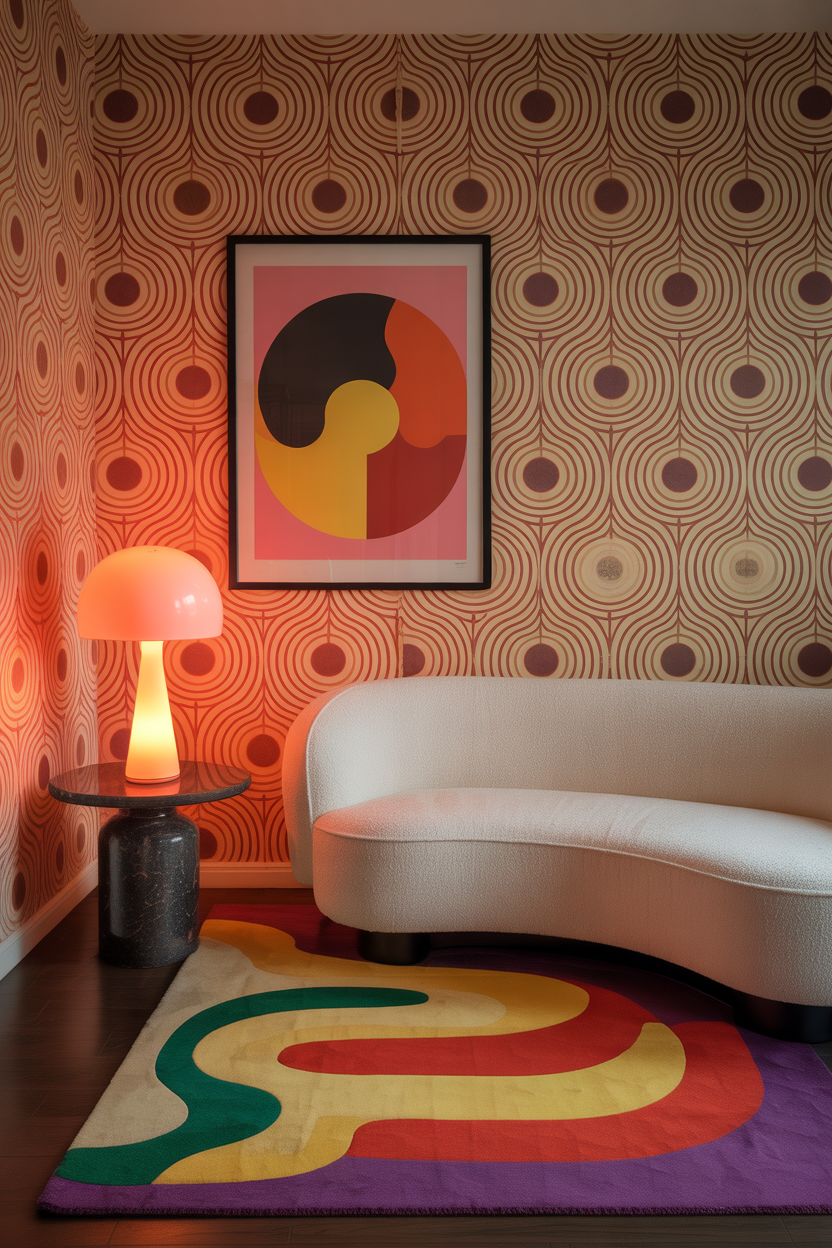 17 Retro Small Space Living Room Ideas That Feel Like Groovy Fun