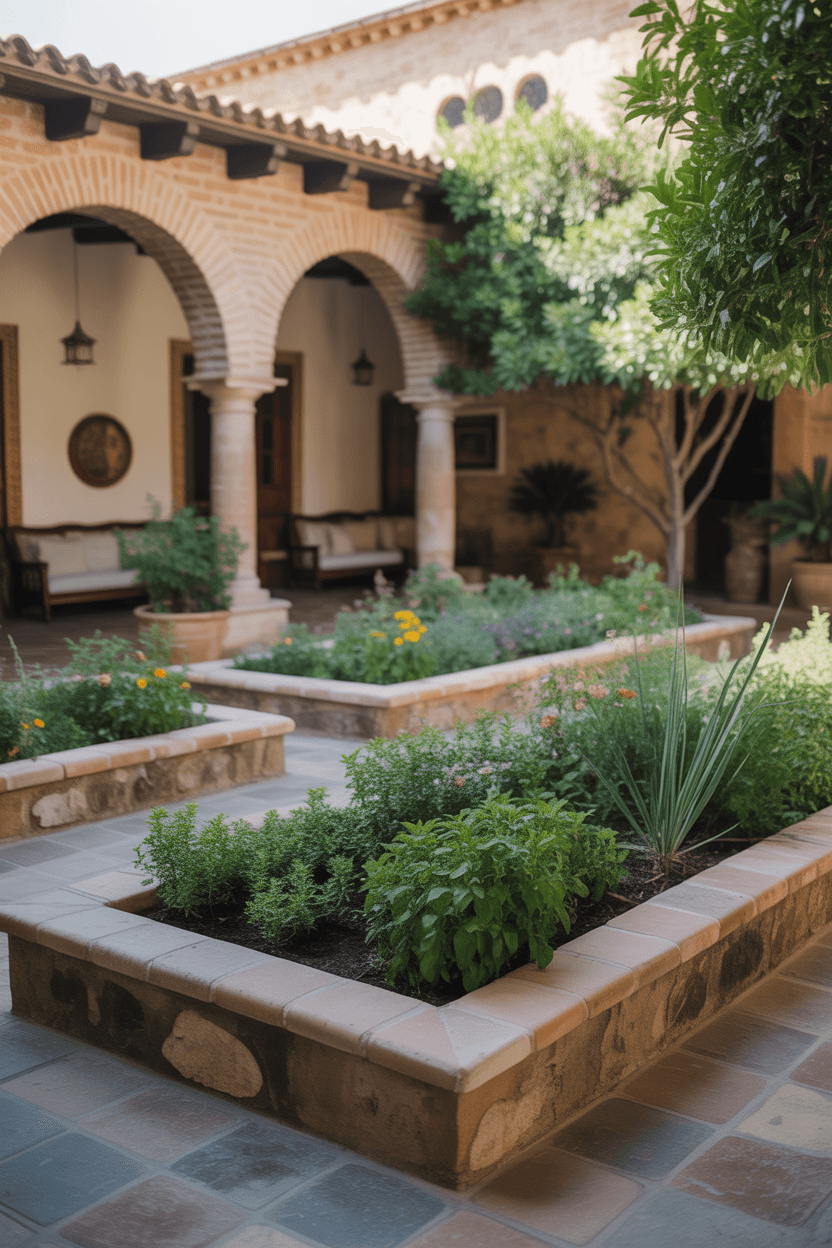 24 Hacienda Style Courtyard Ideas to Transform Your Outdoor Space