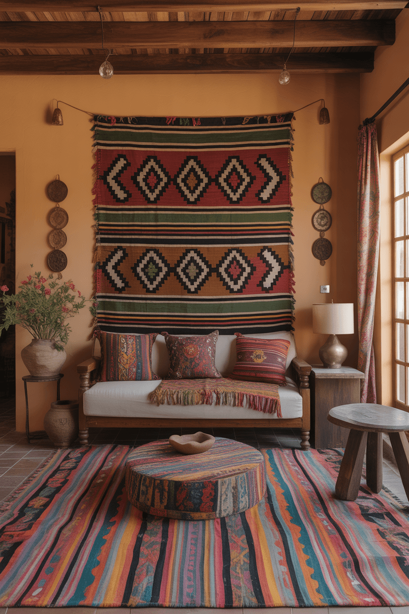 24 Warm Hacienda Style Living Room Ideas for Cozy and Timeless Décor
