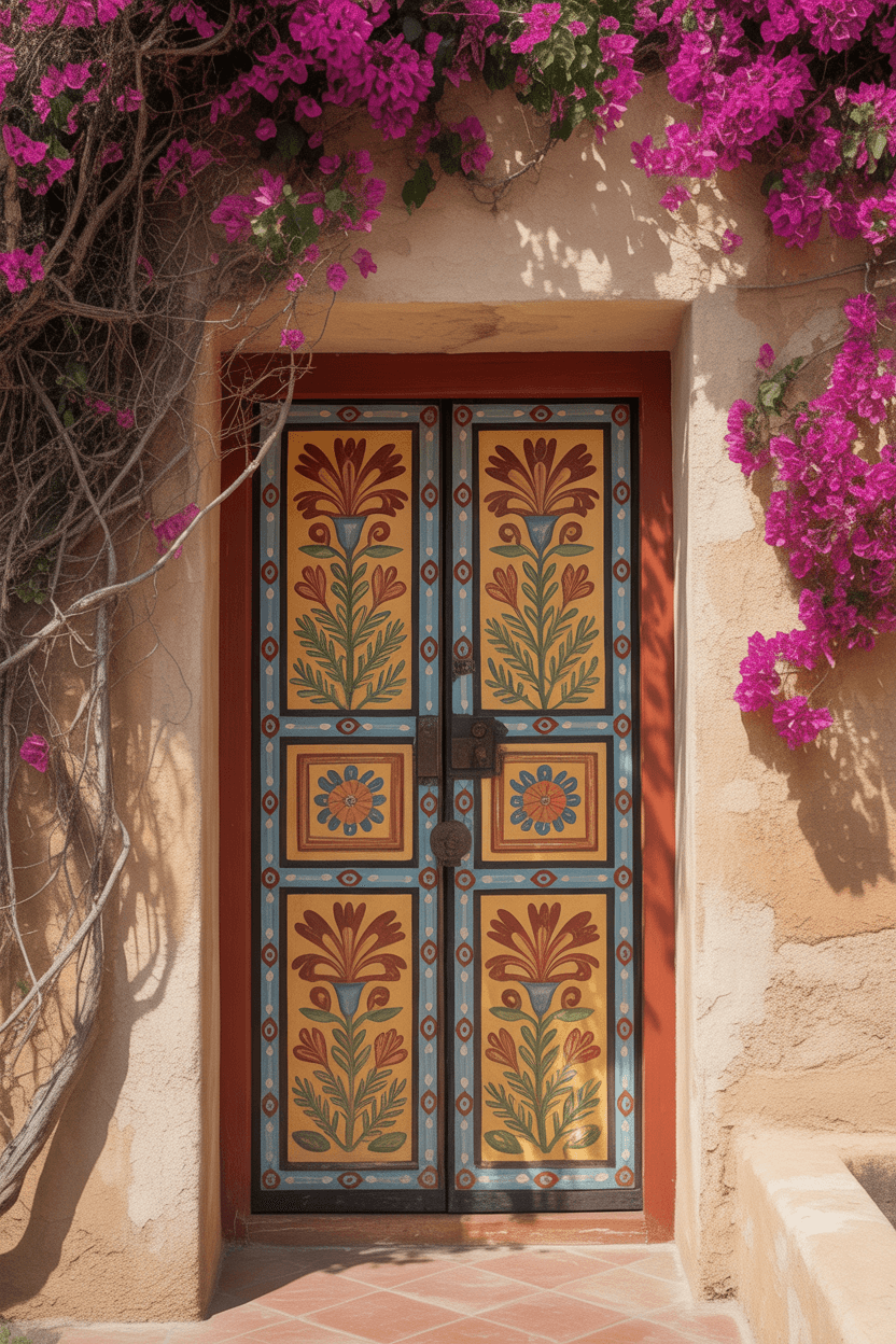 24 Gorgeous Hacienda Style Entryways You’ll Want to Copy