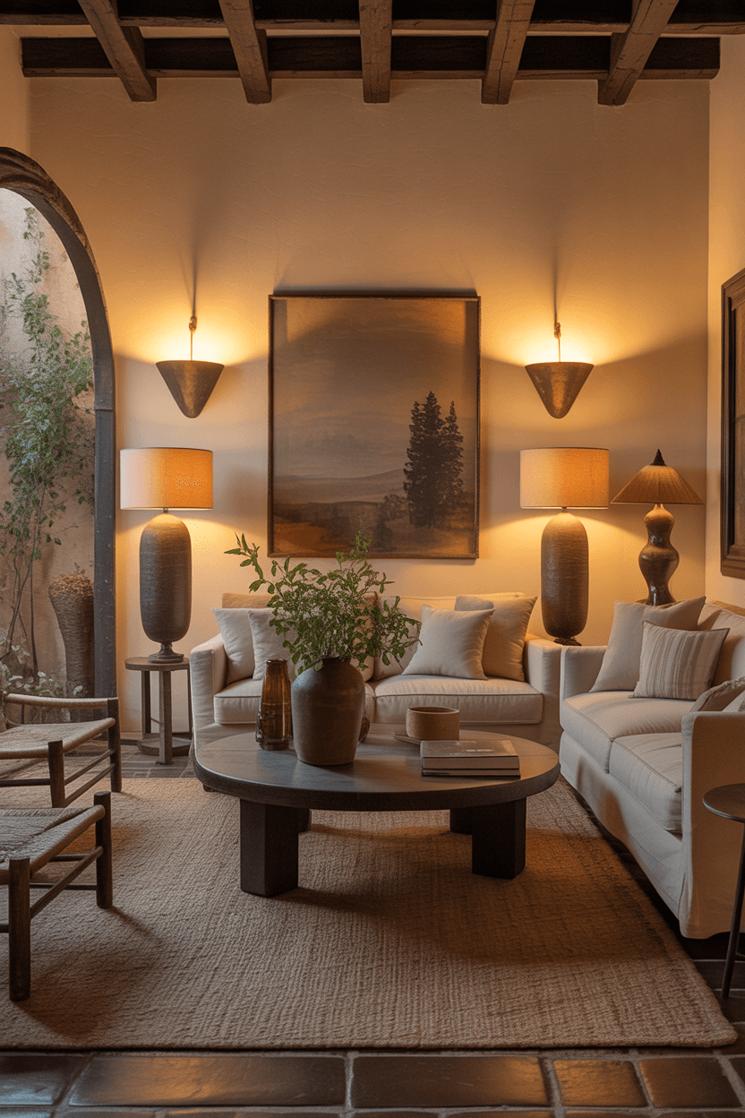 24 Warm Hacienda Style Living Room Ideas for Cozy and Timeless Décor