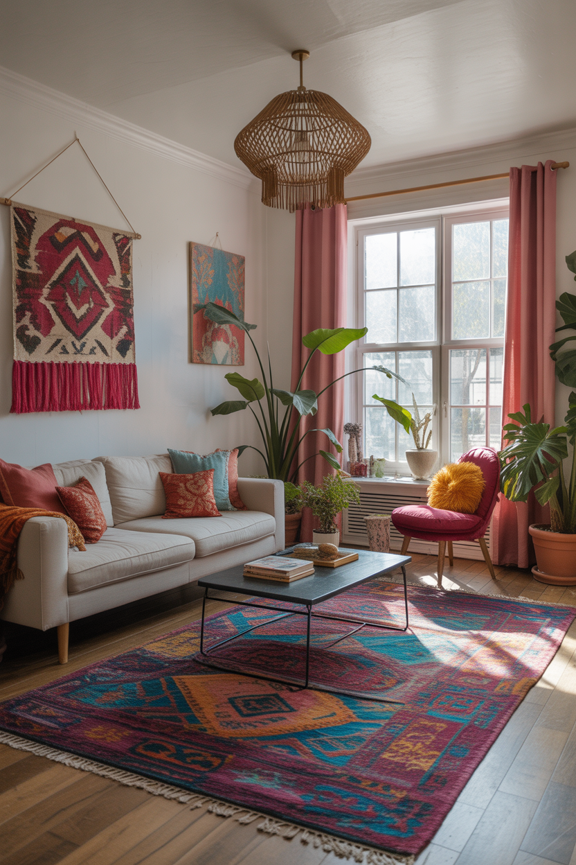 25 Colorful Living Room Ideas to Brighten Up Your Space