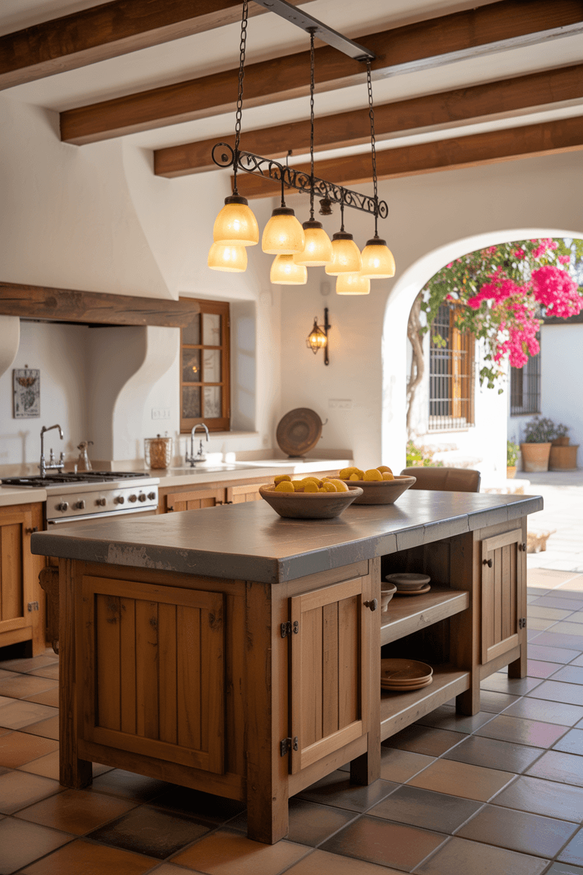 25 Stunning Spanish Style Kitchen Ideas for Warm & Timeless Charm