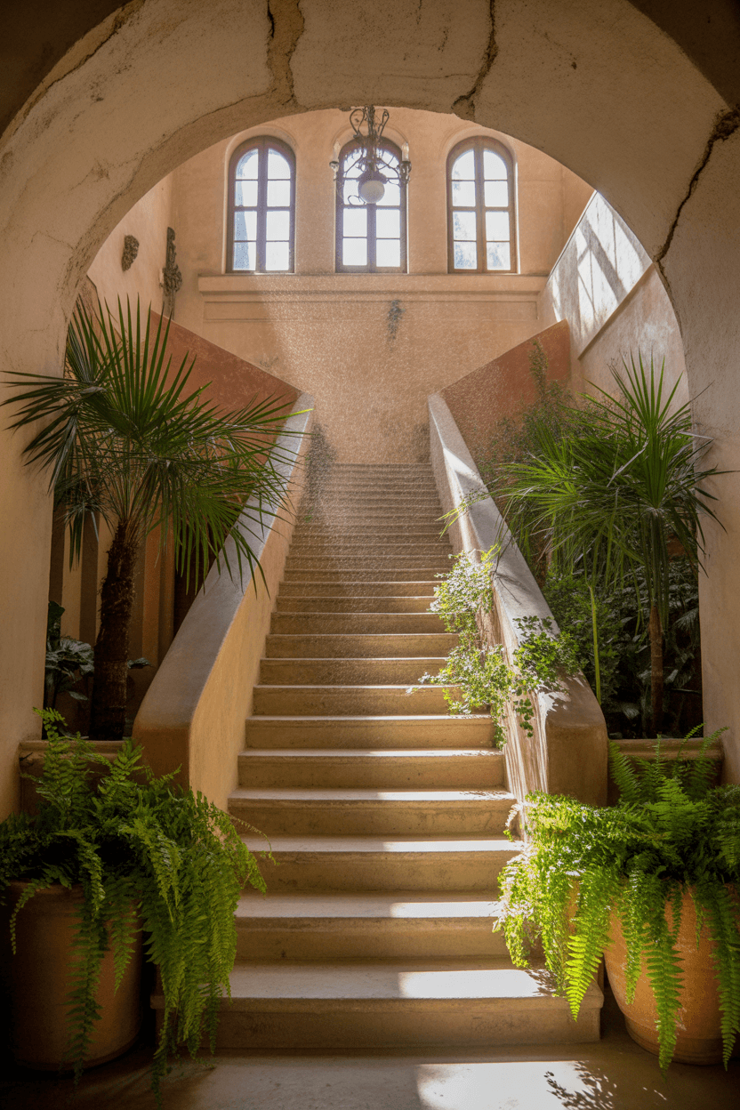 24 Hacienda Style Staircase Designs to Transform Your Home with Spanish Elegance