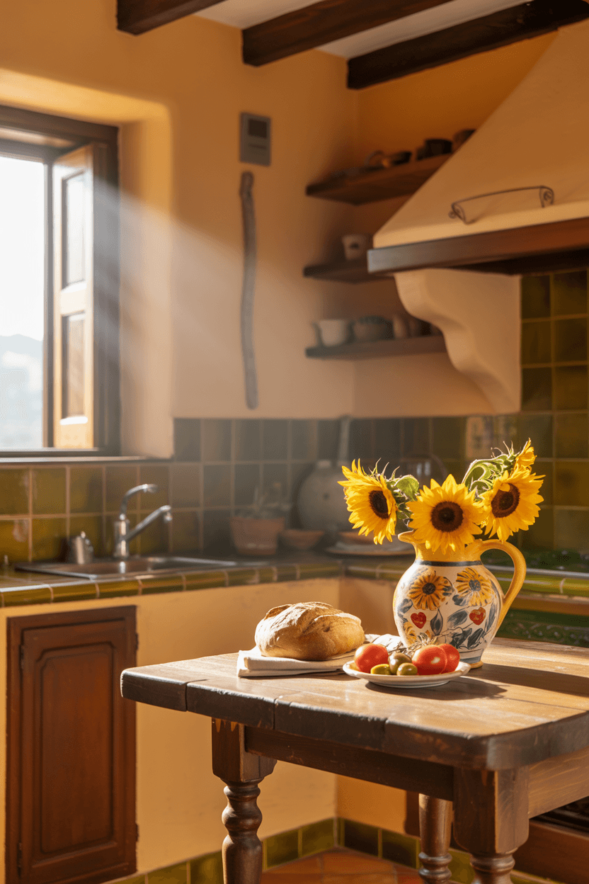 25 Stunning Spanish Style Kitchen Ideas for Warm & Timeless Charm