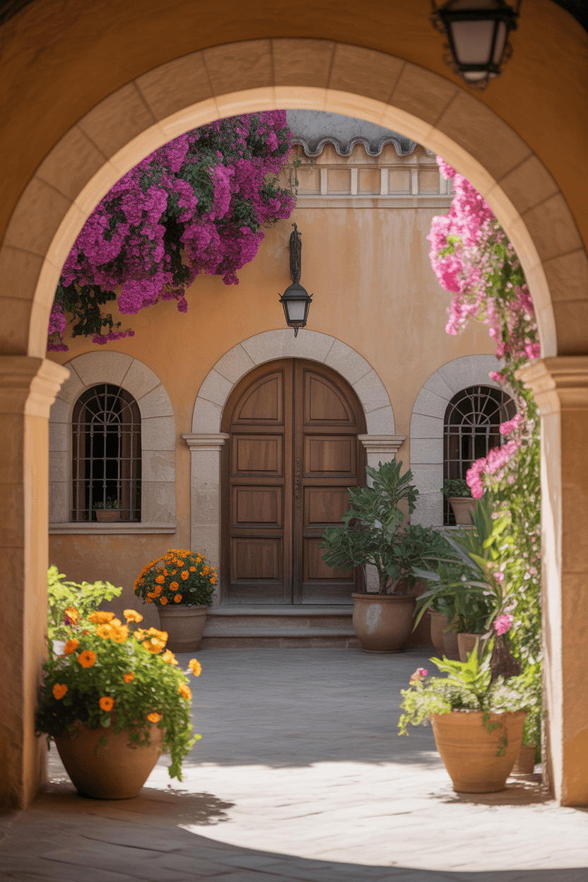 24 Hacienda Style Courtyard Ideas to Transform Your Outdoor Space