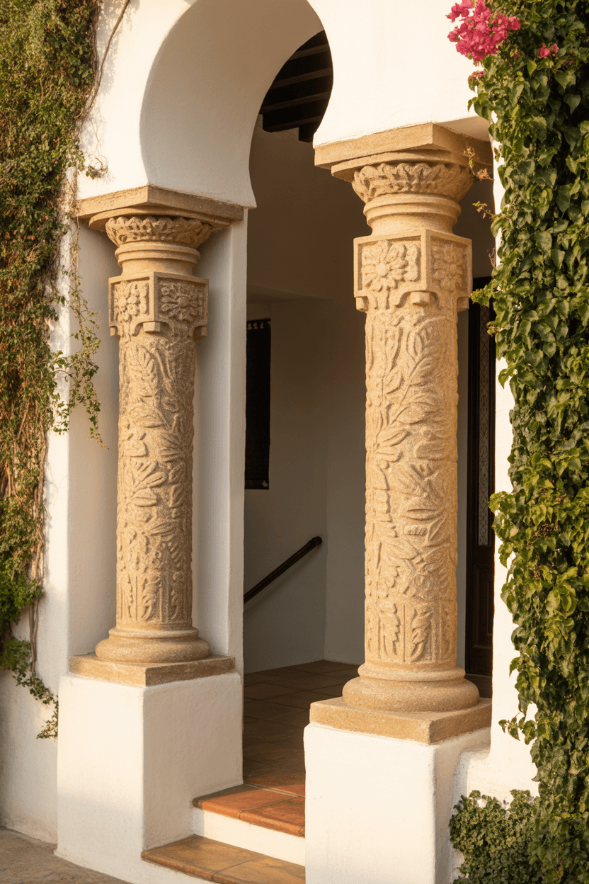 24 Gorgeous Hacienda Style Entryways You’ll Want to Copy