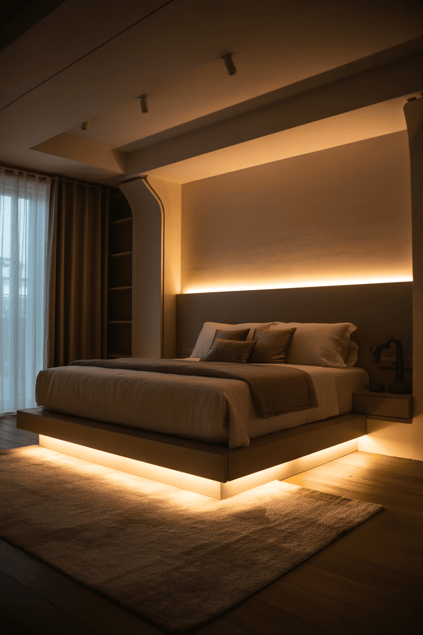 23 Minimalist Bedroom Lighting Ideas for a Sleek and Serene Space