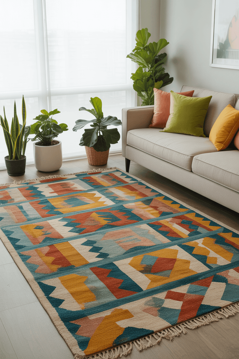 20 Funky Living Room Ideas to Make Your Space Pop