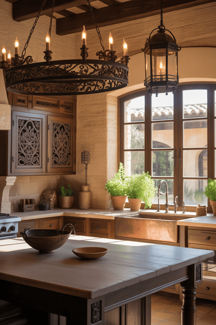 24 Rustic Kitchen Ideas with a Hacienda Style Home Twist