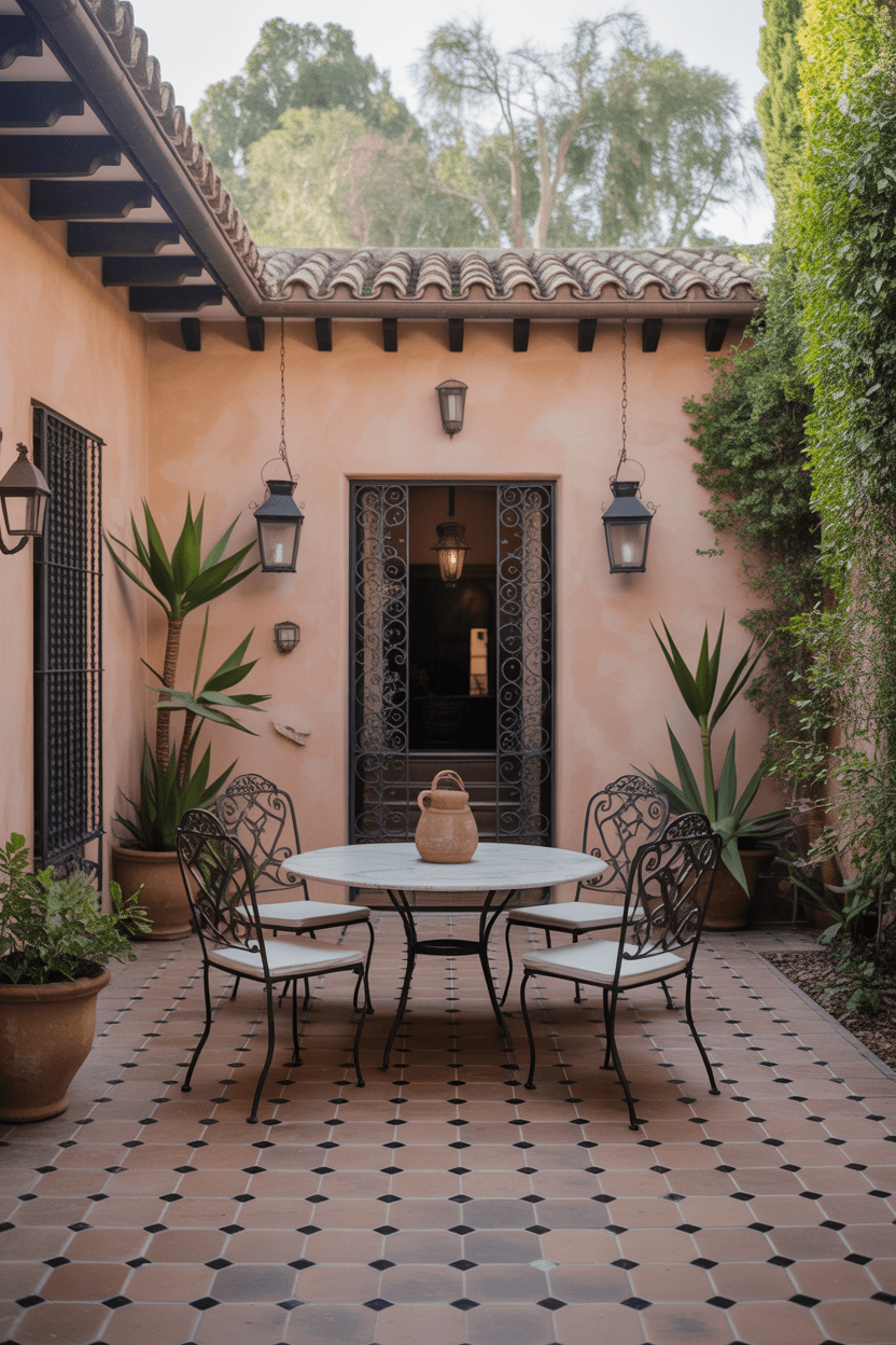 24 Hacienda Style Courtyard Ideas to Transform Your Outdoor Space