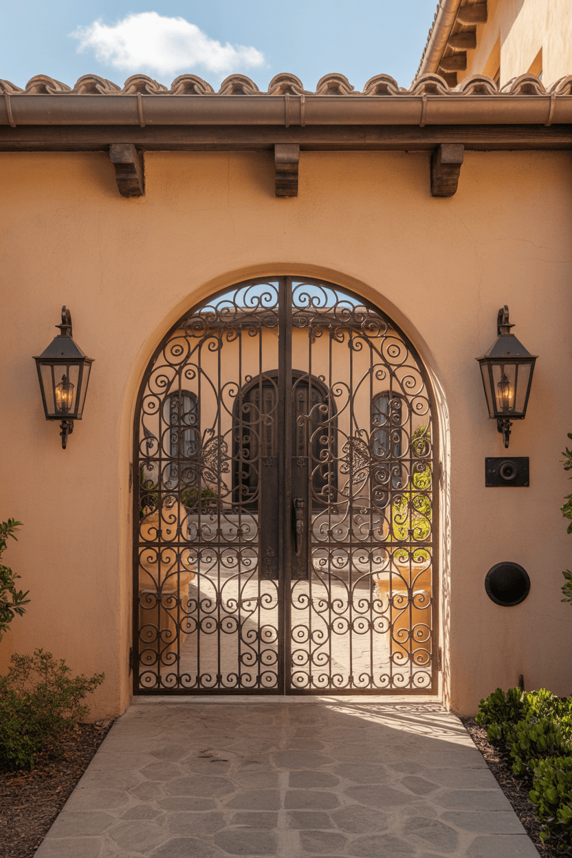 24 Gorgeous Hacienda Style Entryways You’ll Want to Copy