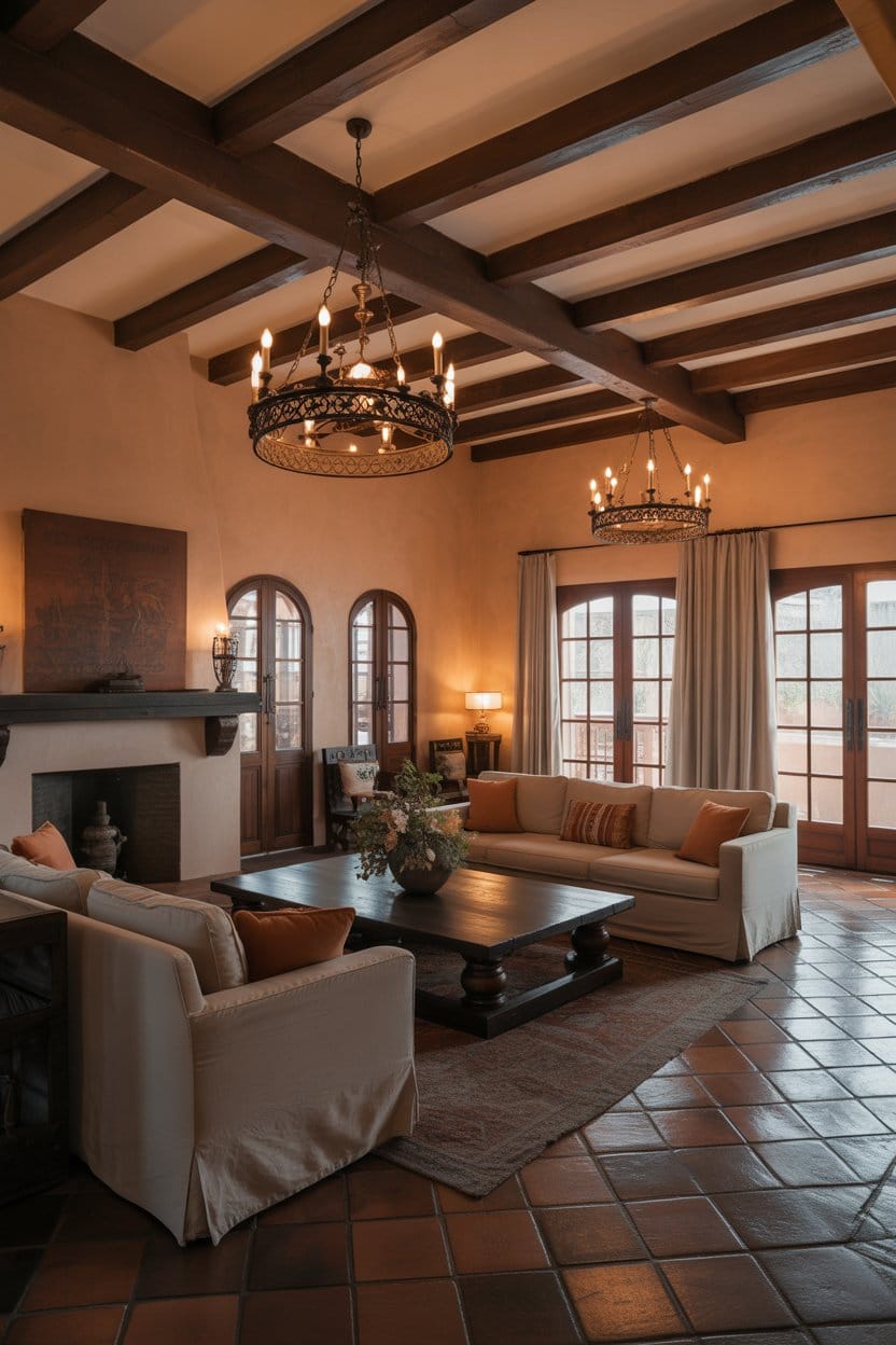 24 Warm Hacienda Style Living Room Ideas for Cozy and Timeless Décor