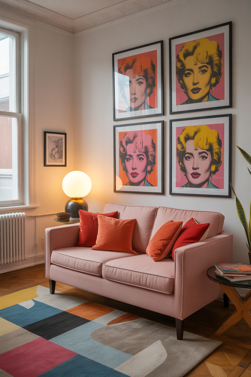 17 Retro Small Space Living Room Ideas That Feel Like Groovy Fun