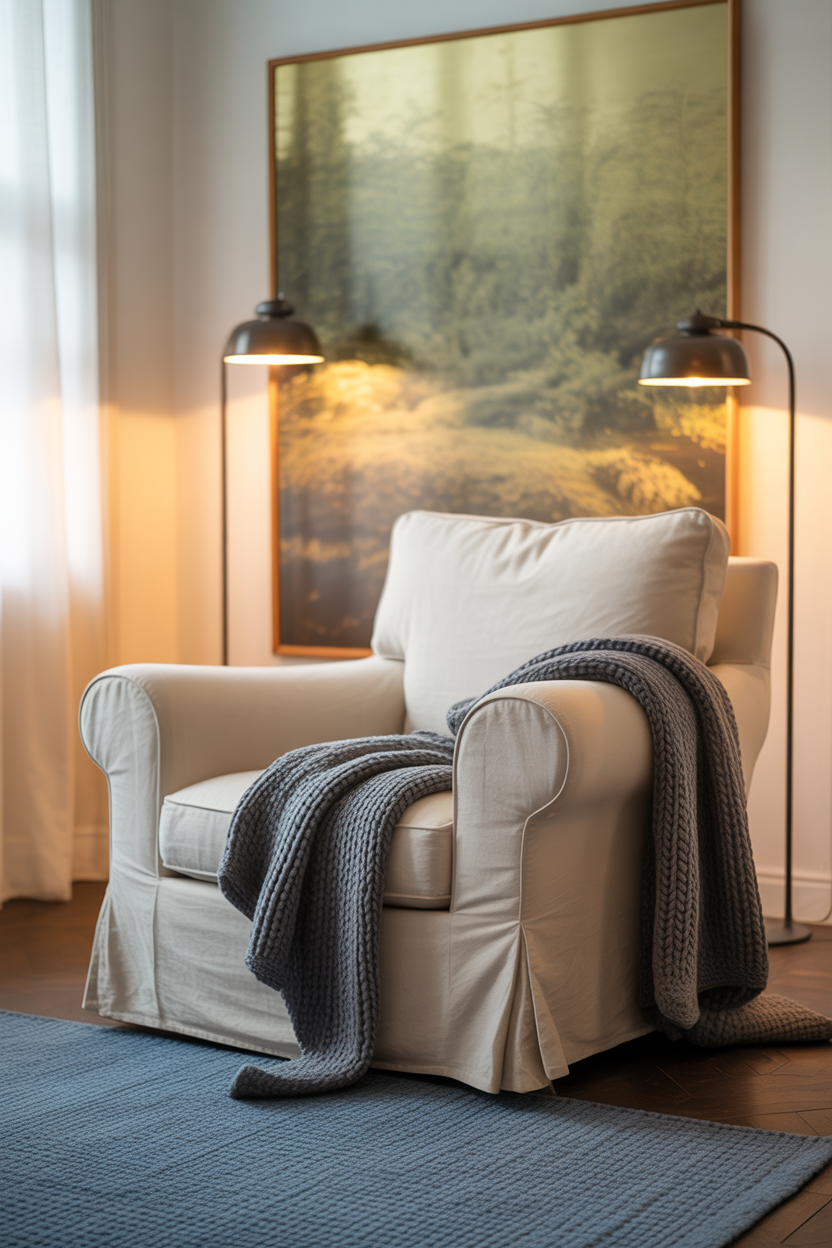 22 Modern Neutral and Blue Living Room Makeover Inspirations
