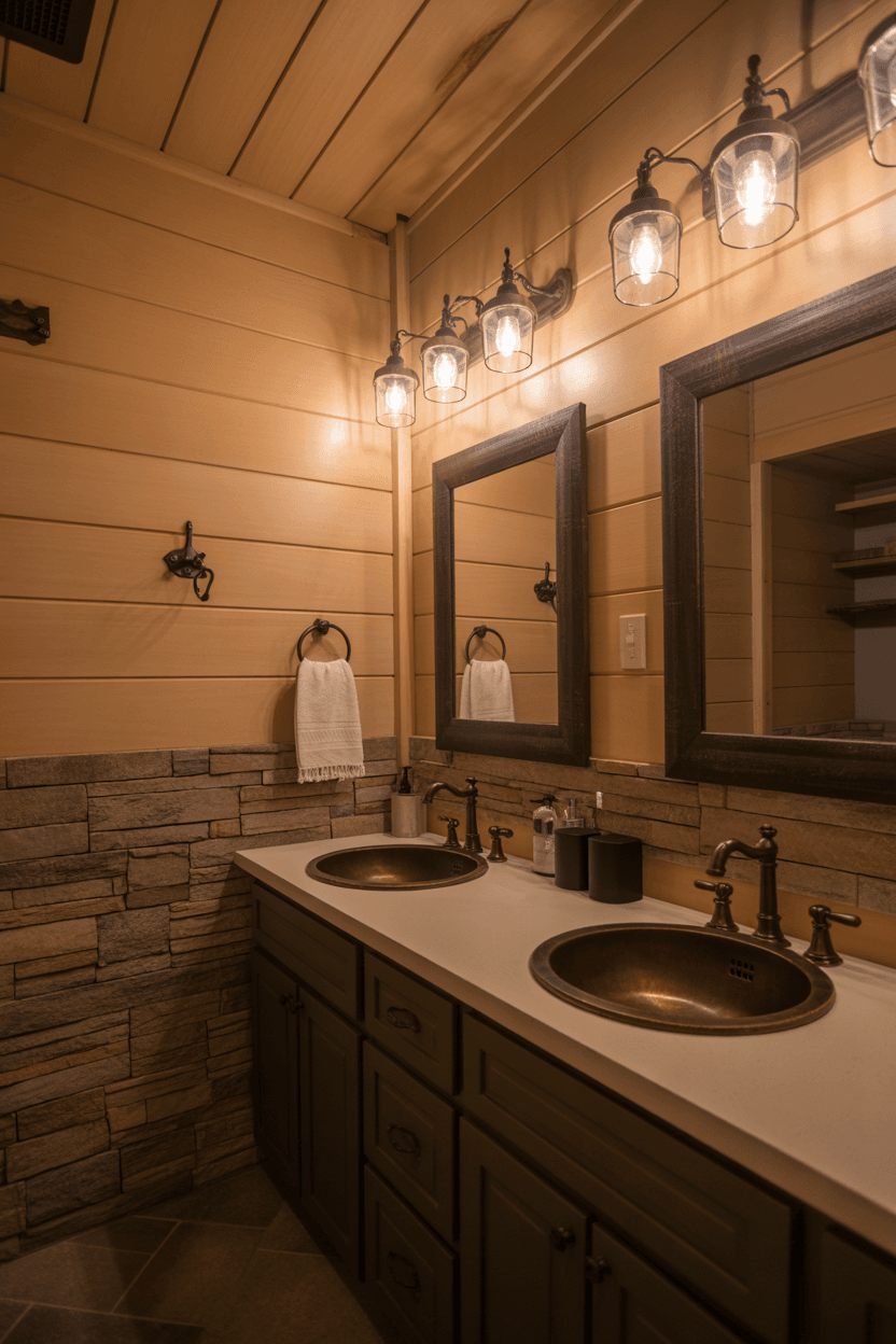 22 Cozy Small Cabin Bathroom Ideas to Maximize Space and Style