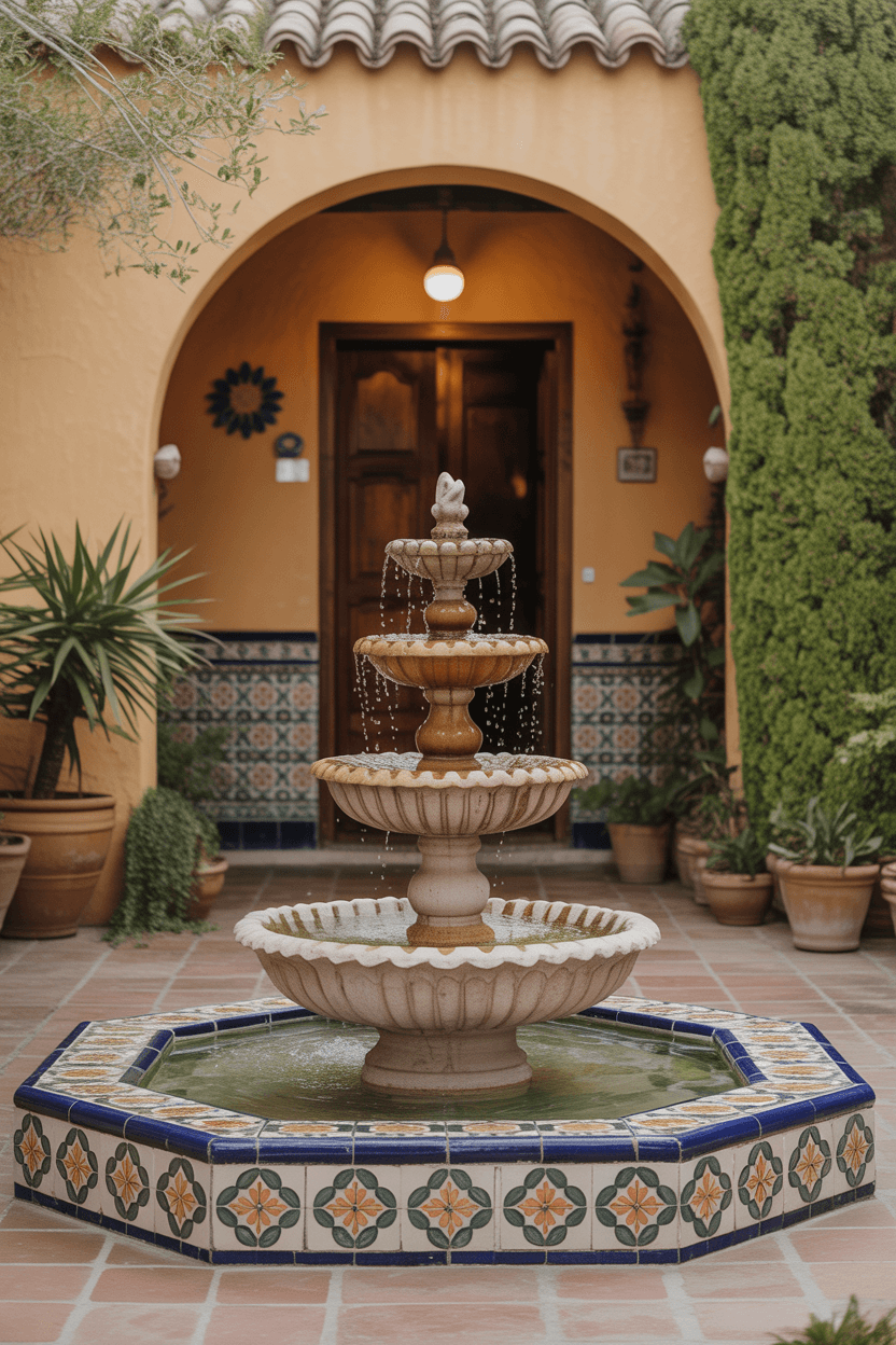 24 Hacienda Style Courtyard Ideas to Transform Your Outdoor Space