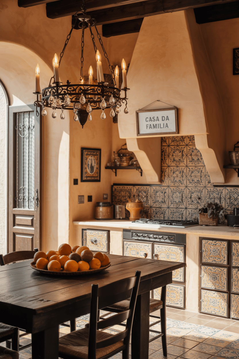 25 Stunning Spanish Style Kitchen Ideas for Warm & Timeless Charm