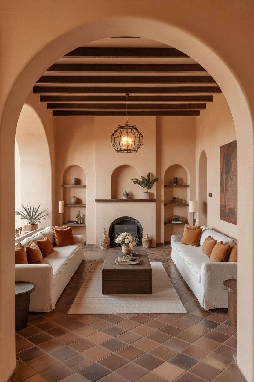 24 Warm Hacienda Style Living Room Ideas for Cozy and Timeless Décor
