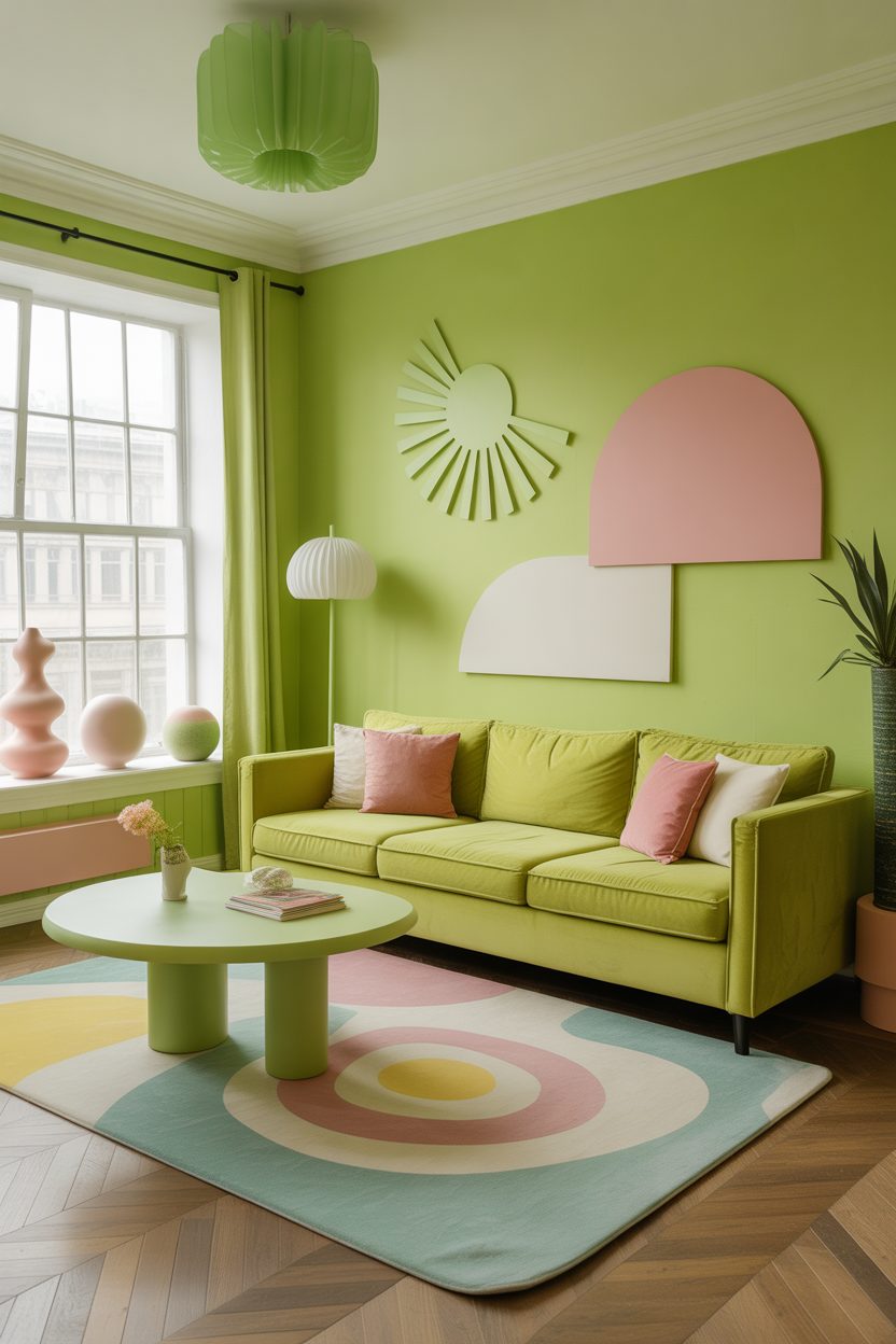 20 Bright Living Room Color Ideas That Make You Feel Happy
