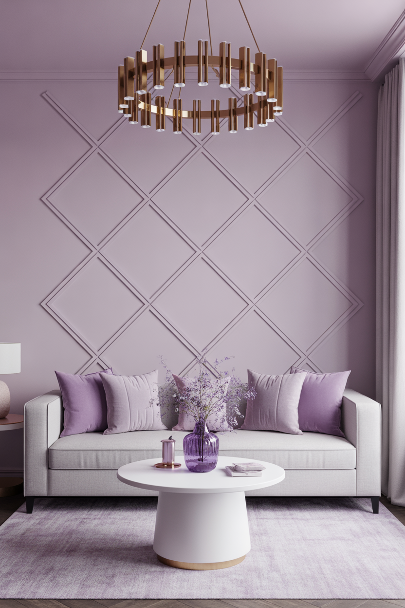 20 Soft Living Room Wallpaper Ideas That Feels Light and Lovely