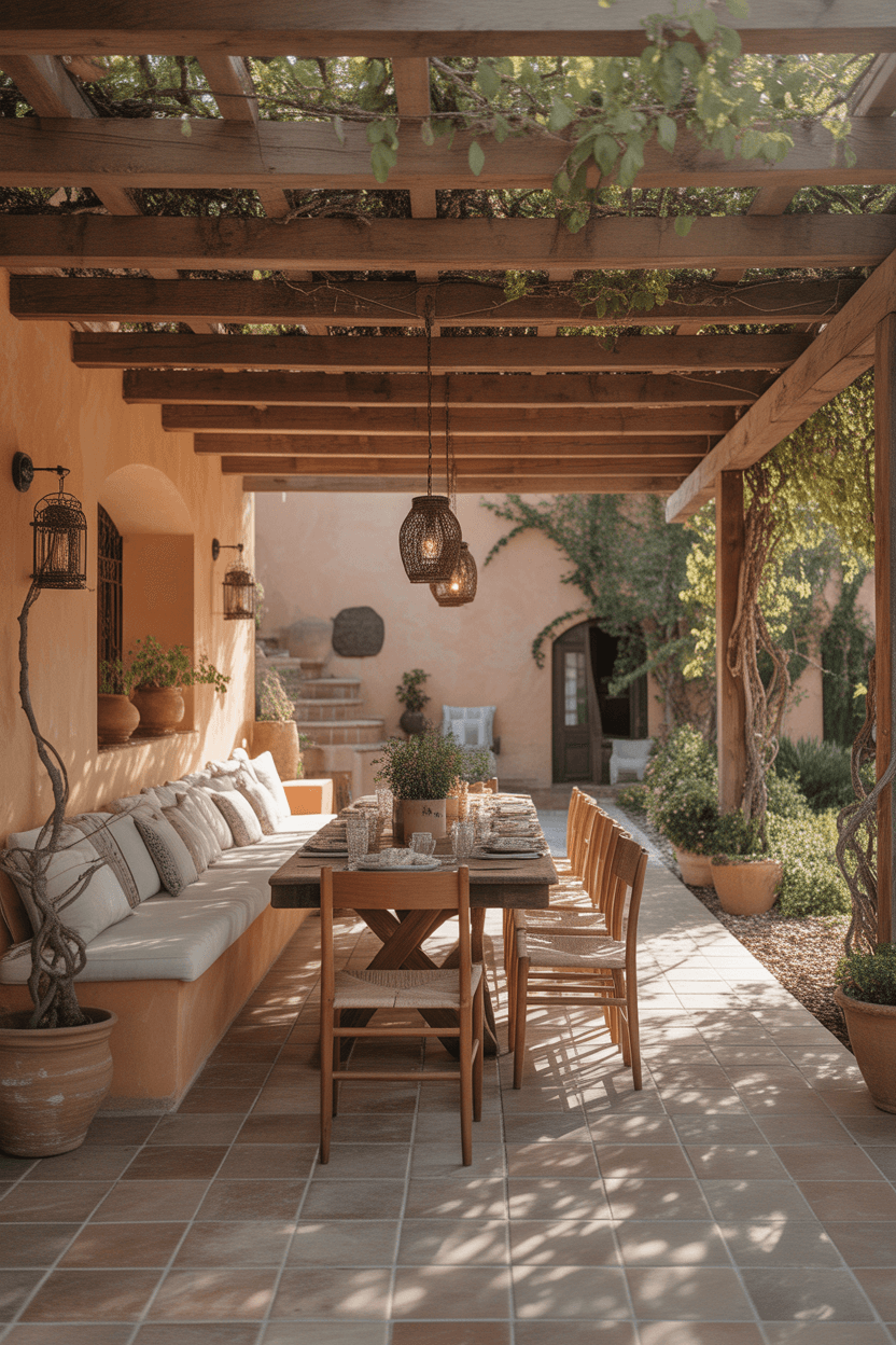 24 Hacienda Style Courtyard Ideas to Transform Your Outdoor Space