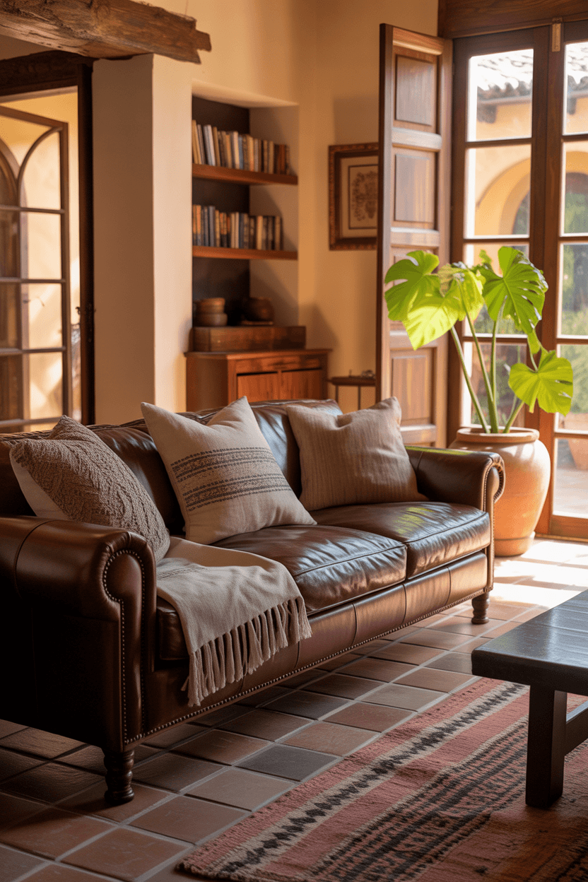 24 Warm Hacienda Style Living Room Ideas for Cozy and Timeless Décor