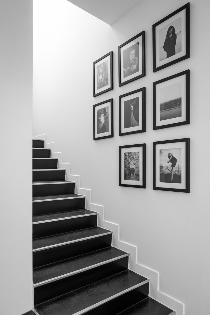 22 Creative Staircase Wall Decor Ideas to Enhance Your Home