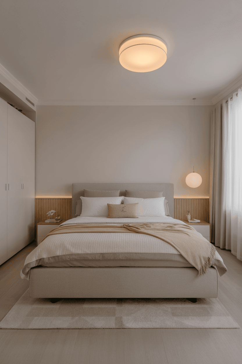 23 Minimalist Bedroom Lighting Ideas for a Sleek and Serene Space