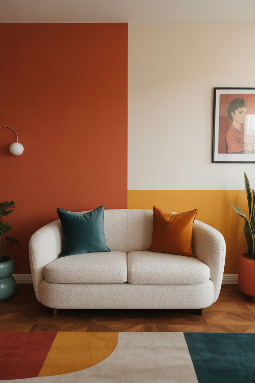 17 Retro Small Space Living Room Ideas That Feel Like Groovy Fun