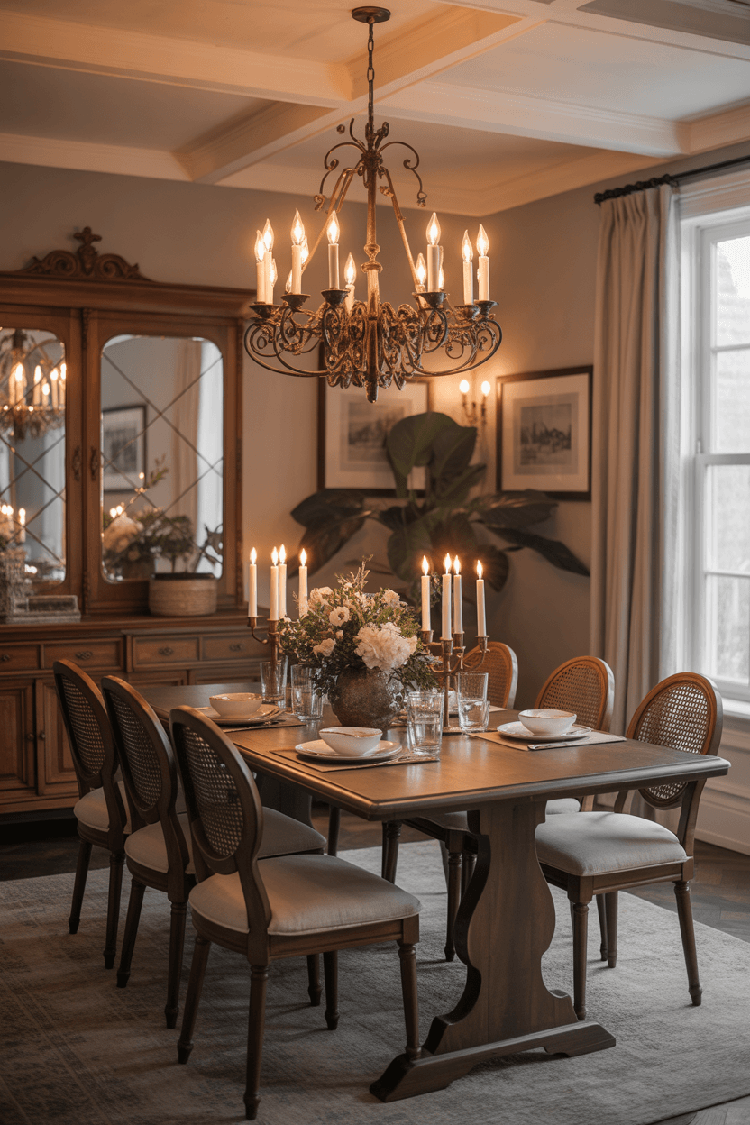 20 Stunning Chandelier Dining Room Ideas to Elevate Your Space