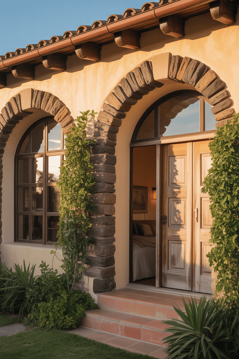 24 Gorgeous Hacienda Style Home Facade Ideas to Inspire Your Exterior