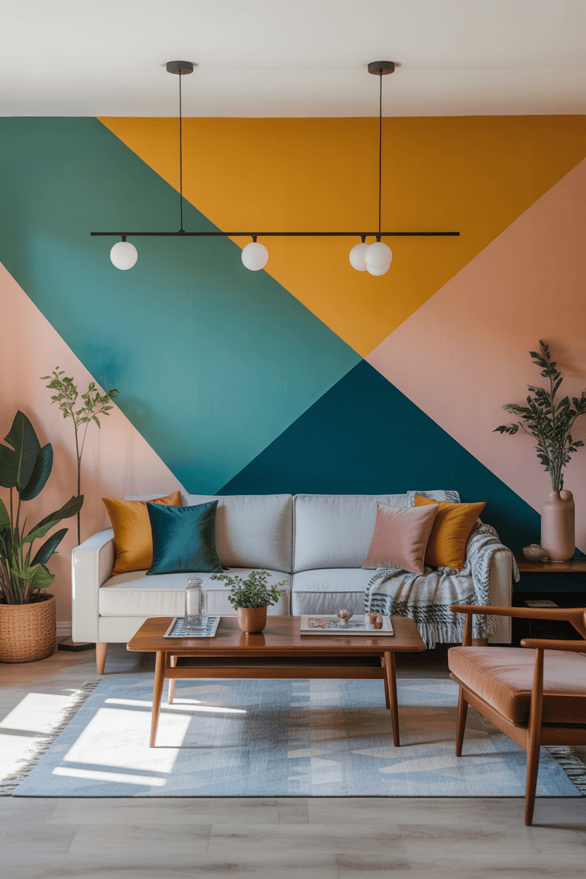 20 Funky Living Room Ideas to Make Your Space Pop