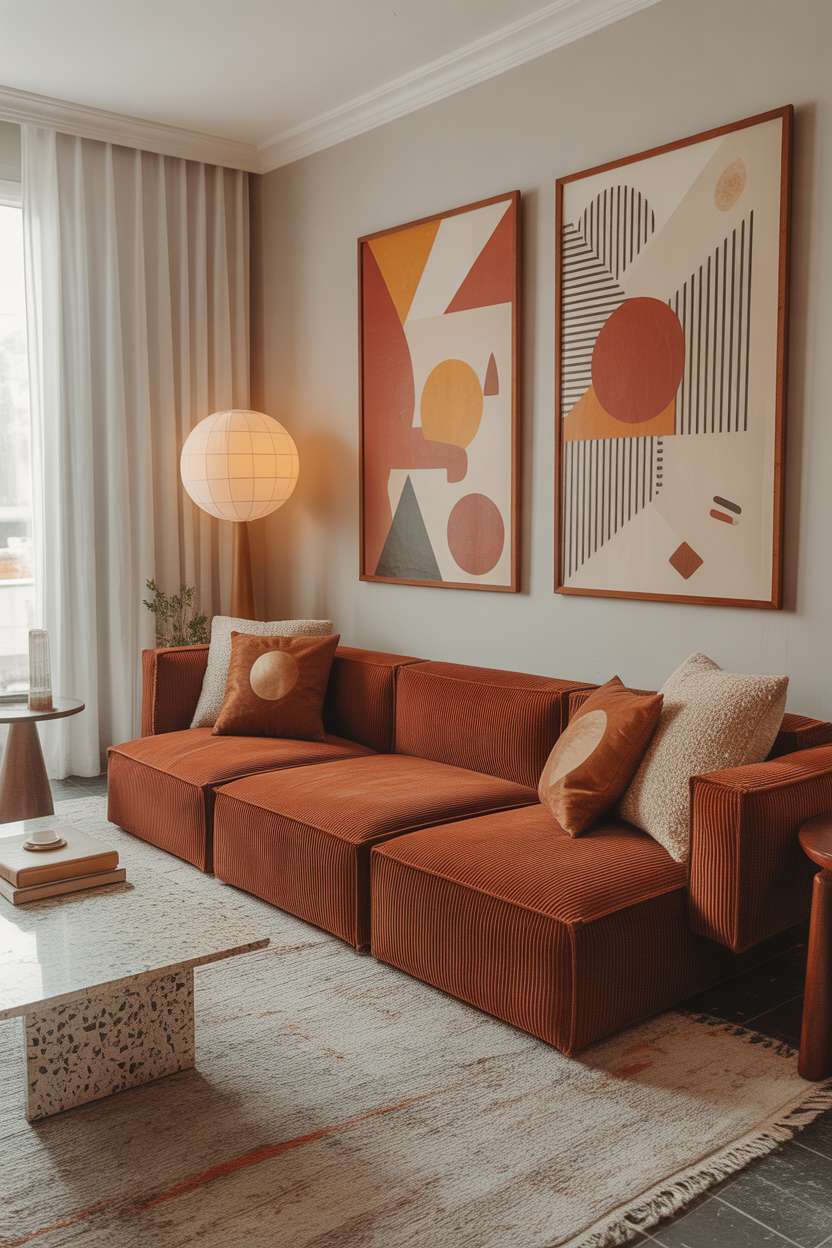 17 Retro Small Space Living Room Ideas That Feel Like Groovy Fun