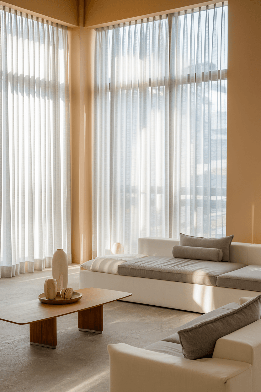 23 Sheer Curtains for Living Room to Brighten and Elevate Your Space