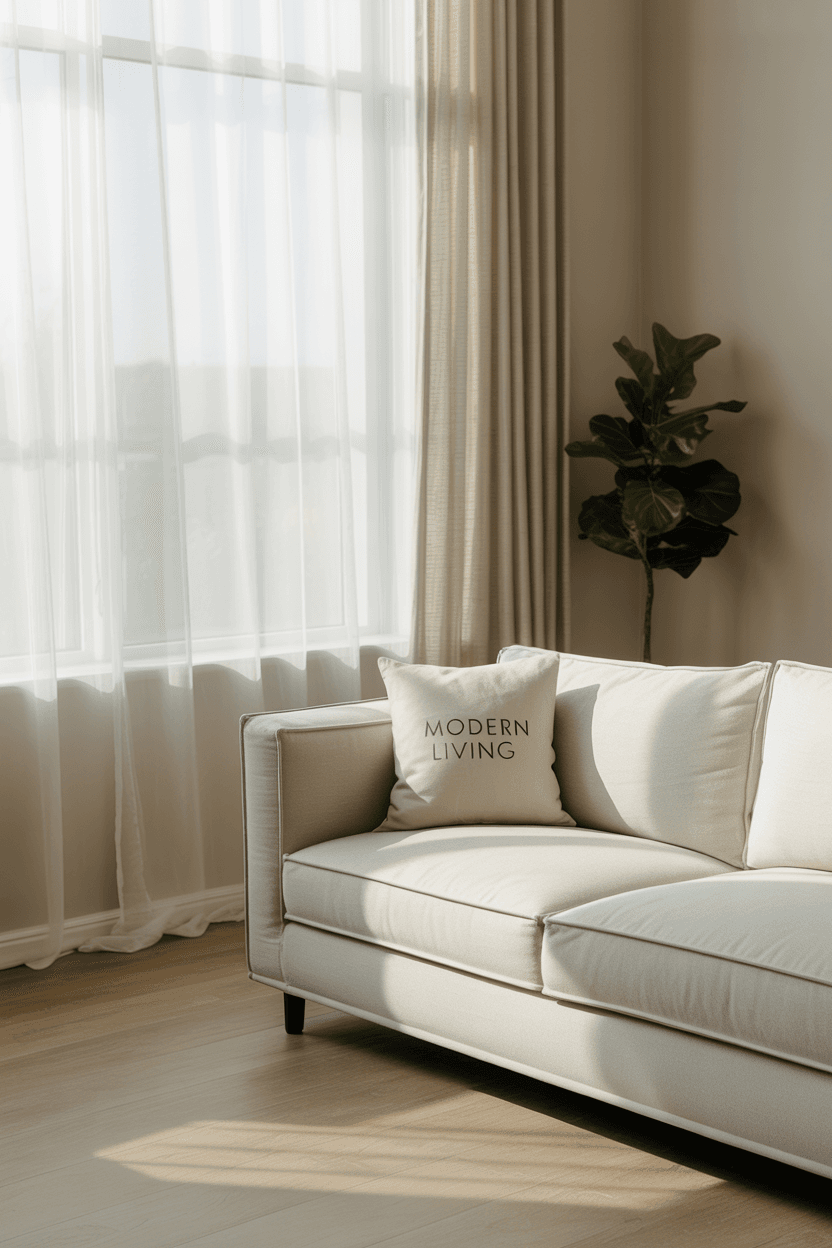25 Modern Living Room Curtain Ideas for a Stylish Upgrade