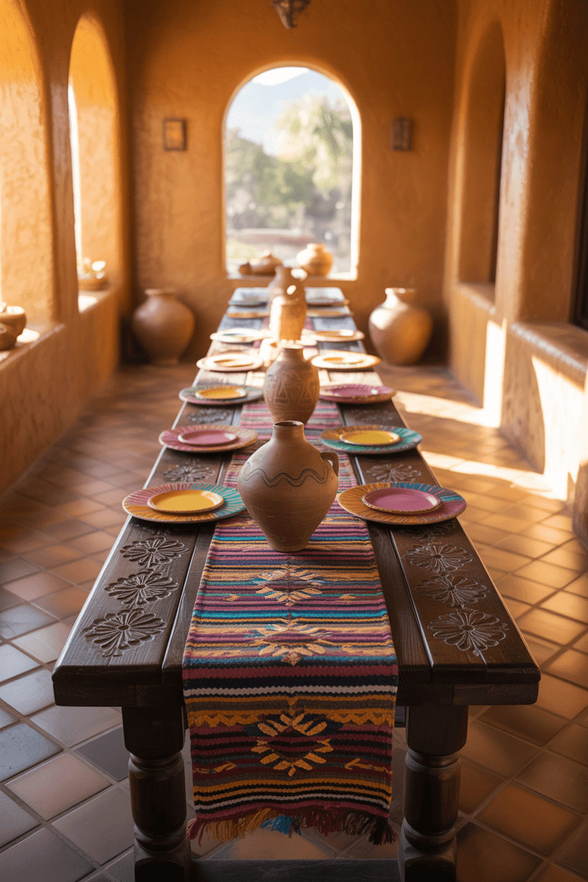 22 Rustic Mexican Dining Room Ideas to Add Warmth and Charm