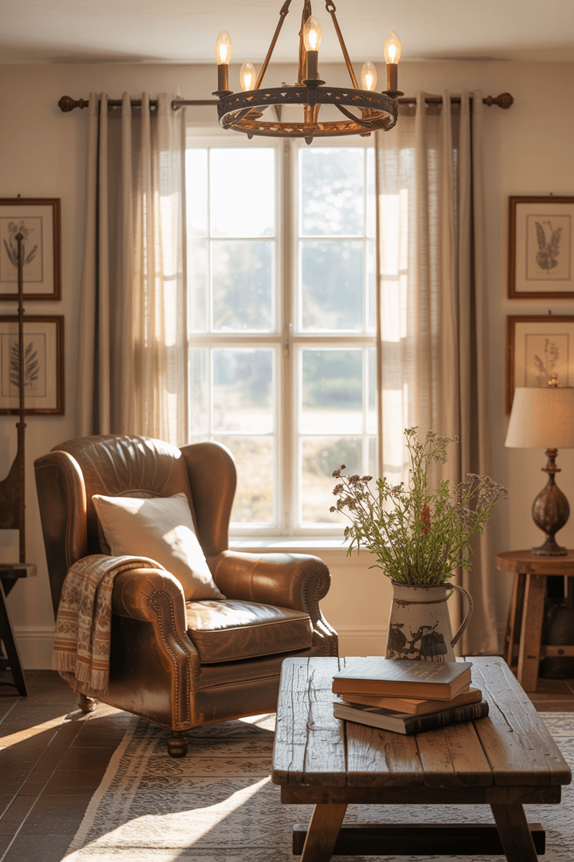 27 Western Farmhouse Living Room Ideas for Cozy Rustic Charm