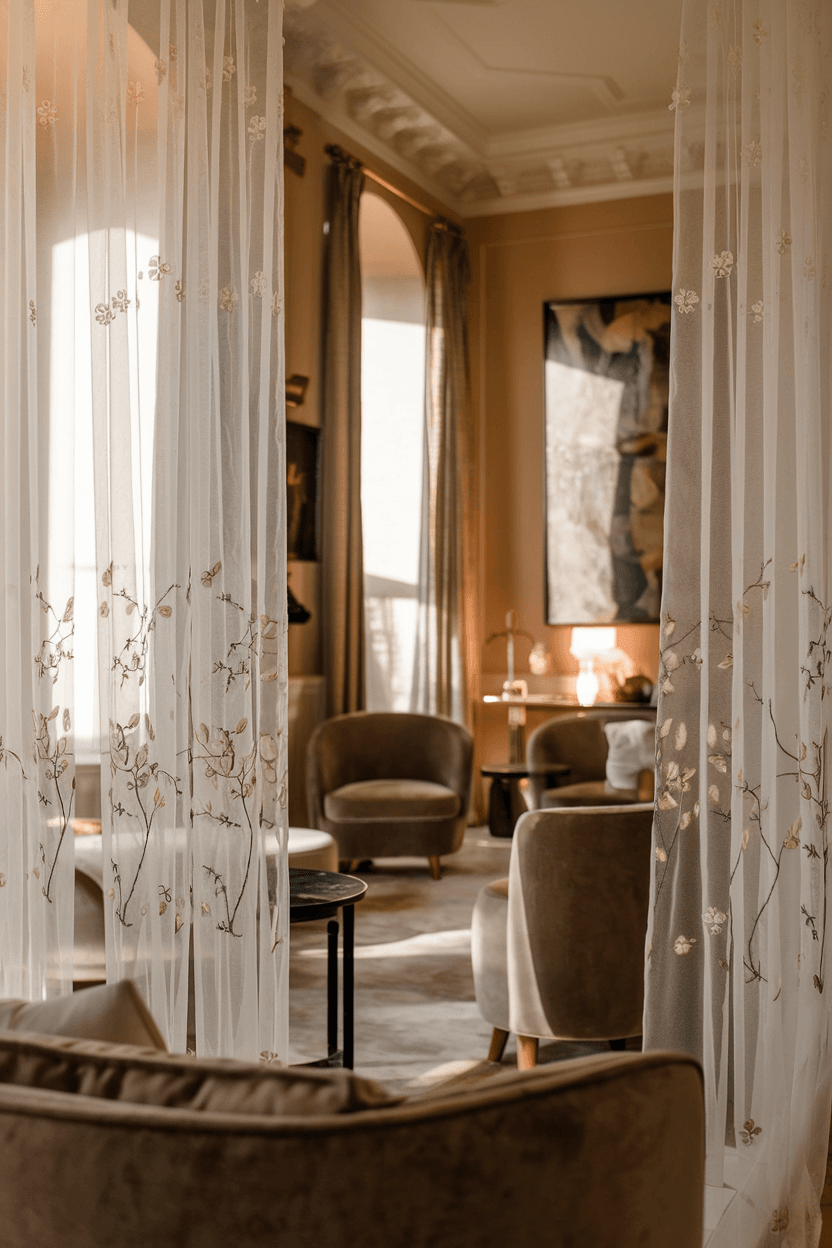 23 Sheer Curtains for Living Room to Brighten and Elevate Your Space