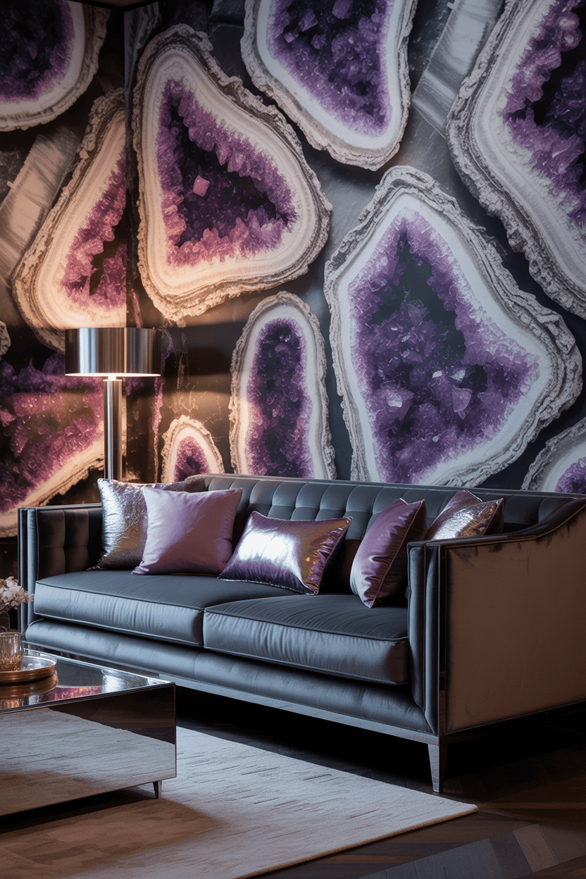 25 Stunning Modern Living Room Wallpaper Ideas to Inspire Joy and Elegance