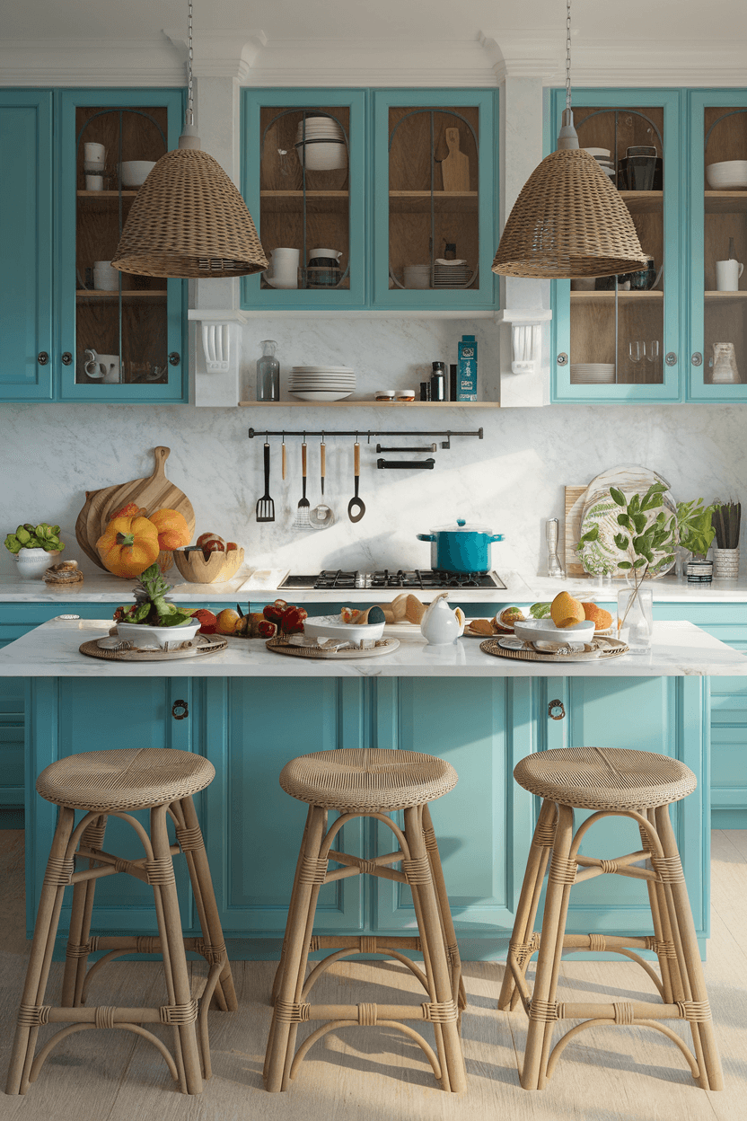 23 Gorgeous Kitchen Colour Combination Ideas That Warm Your Heart