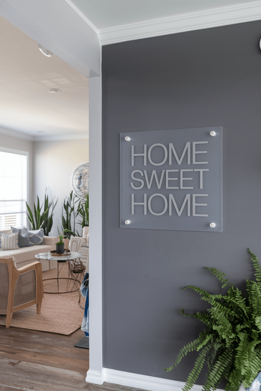 25 Home Sweet Home Sign Ideas to Elevate Your Cozy Spaces