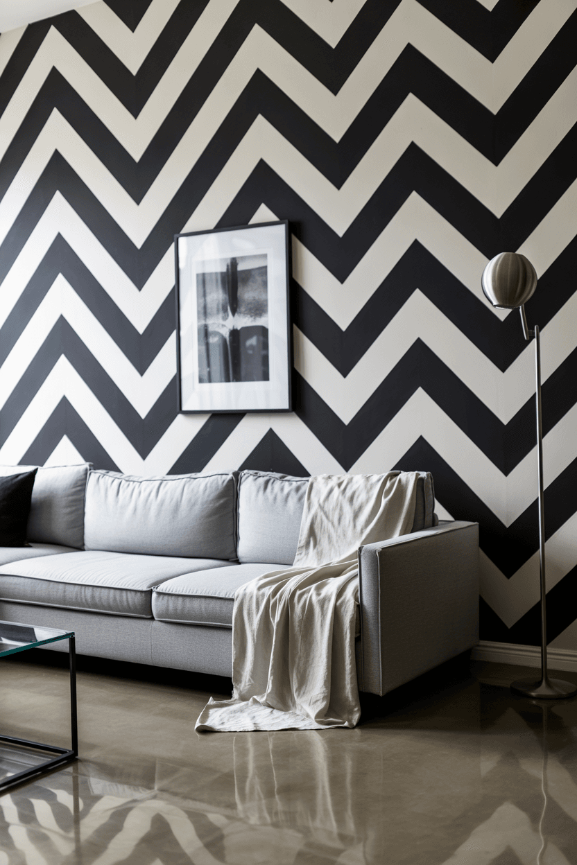 25 Stunning Modern Living Room Wallpaper Ideas to Inspire Joy and Elegance