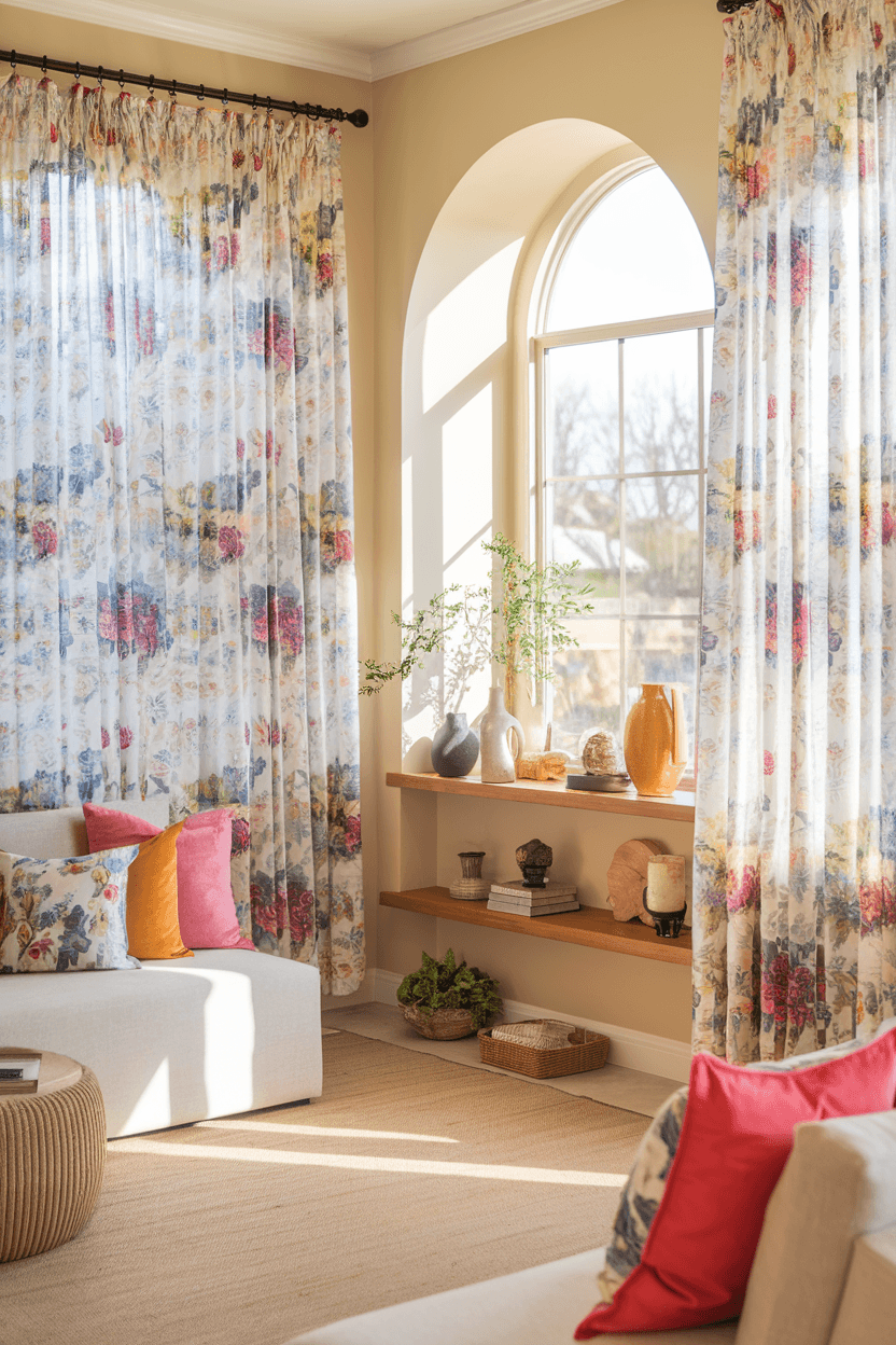 23 Sheer Curtains for Living Room to Brighten and Elevate Your Space