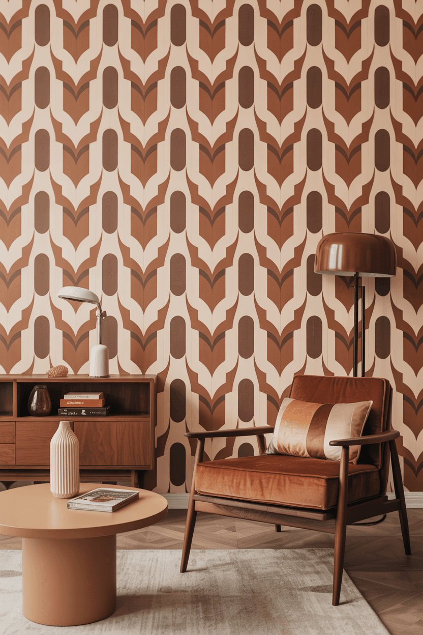 25 Stunning Modern Living Room Wallpaper Ideas to Inspire Joy and Elegance