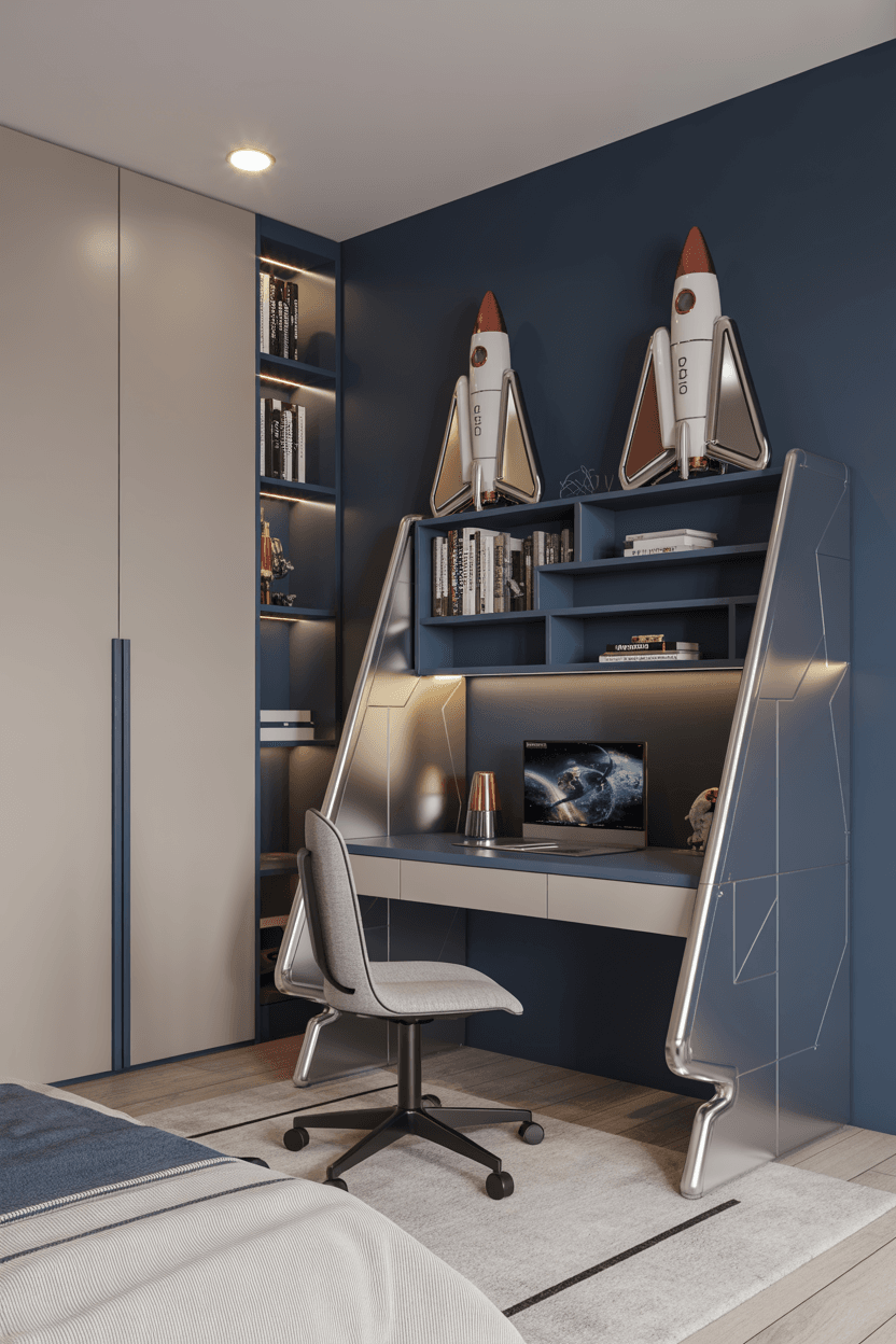 25 Space-Themed Boys Bedroom Ideas That Are Out of This World