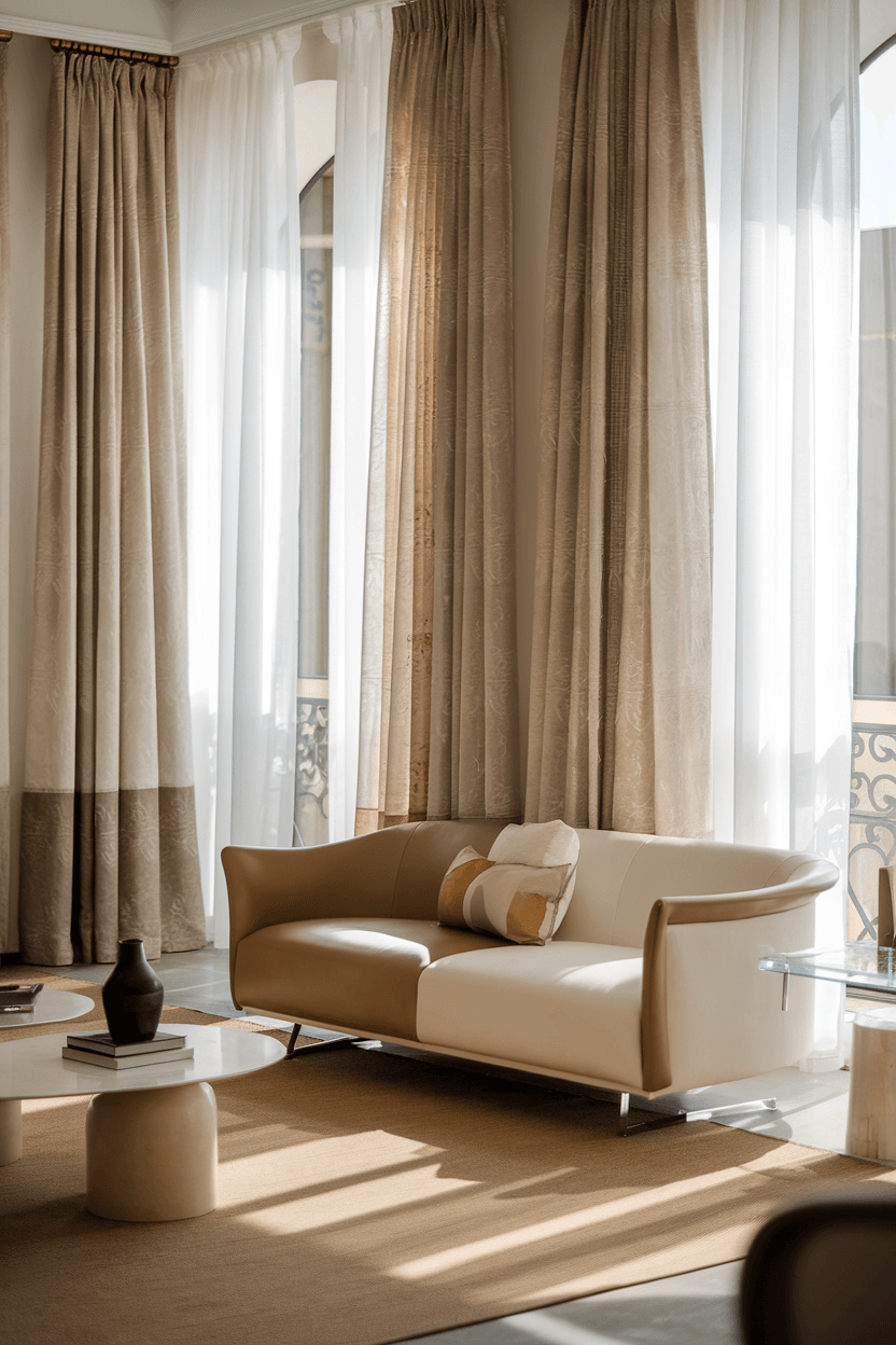 23 Sheer Curtains for Living Room to Brighten and Elevate Your Space
