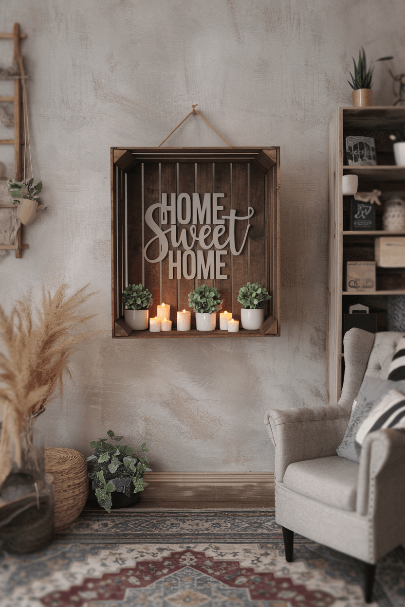 25 Home Sweet Home Sign Ideas to Elevate Your Cozy Spaces